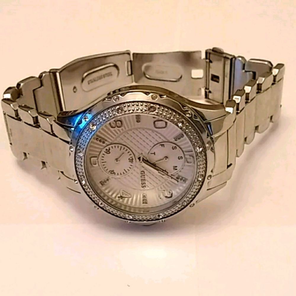 Silver-Tone Multifunction Watch - image 1